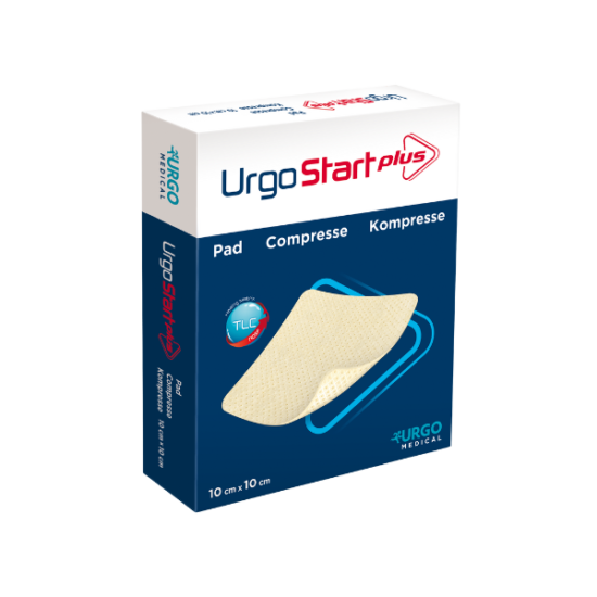 packshot UrgoStartPlus Compresse 10x10
