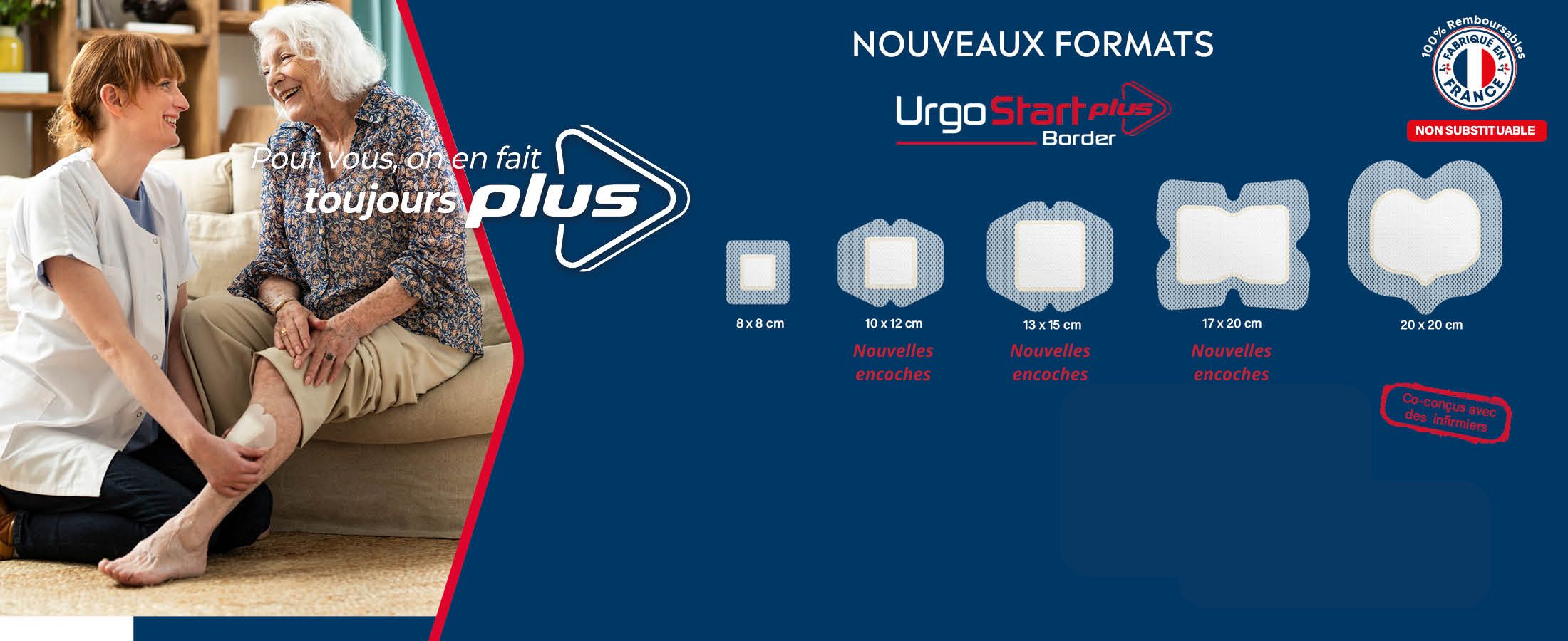 Nouvelle gamme UrgoStart Plus Border