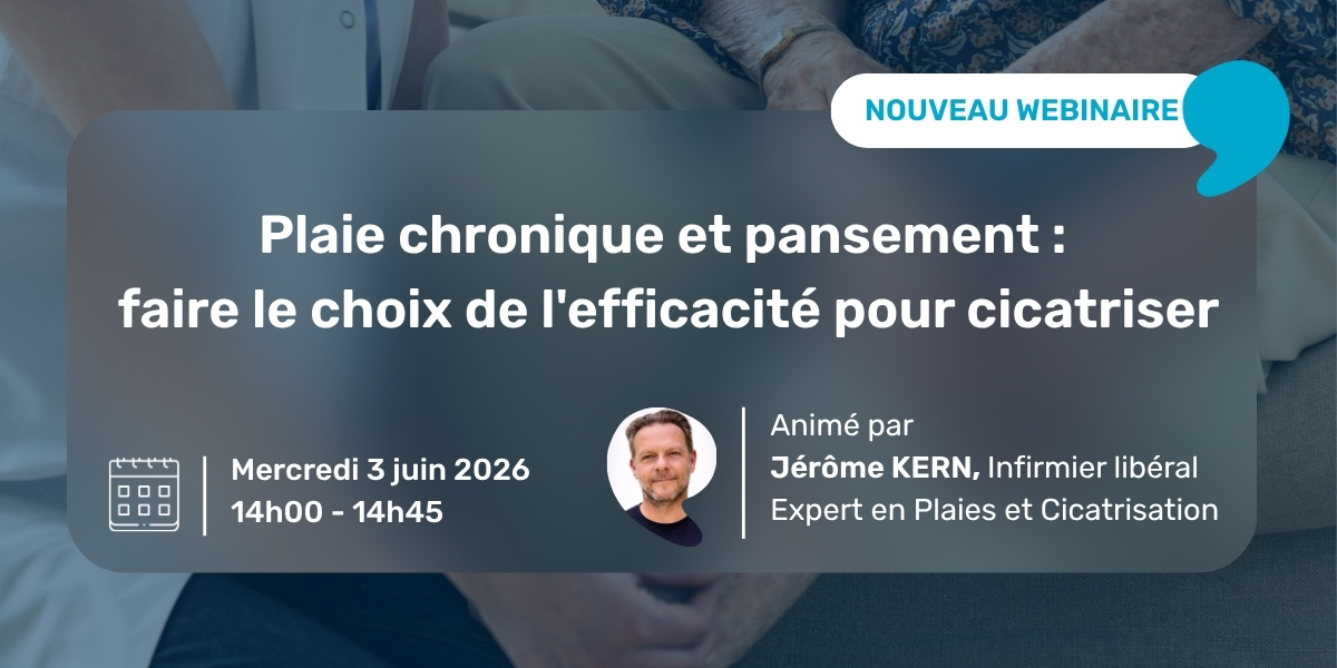 pop-up inscription à un webinaire sur les plaies chroniques