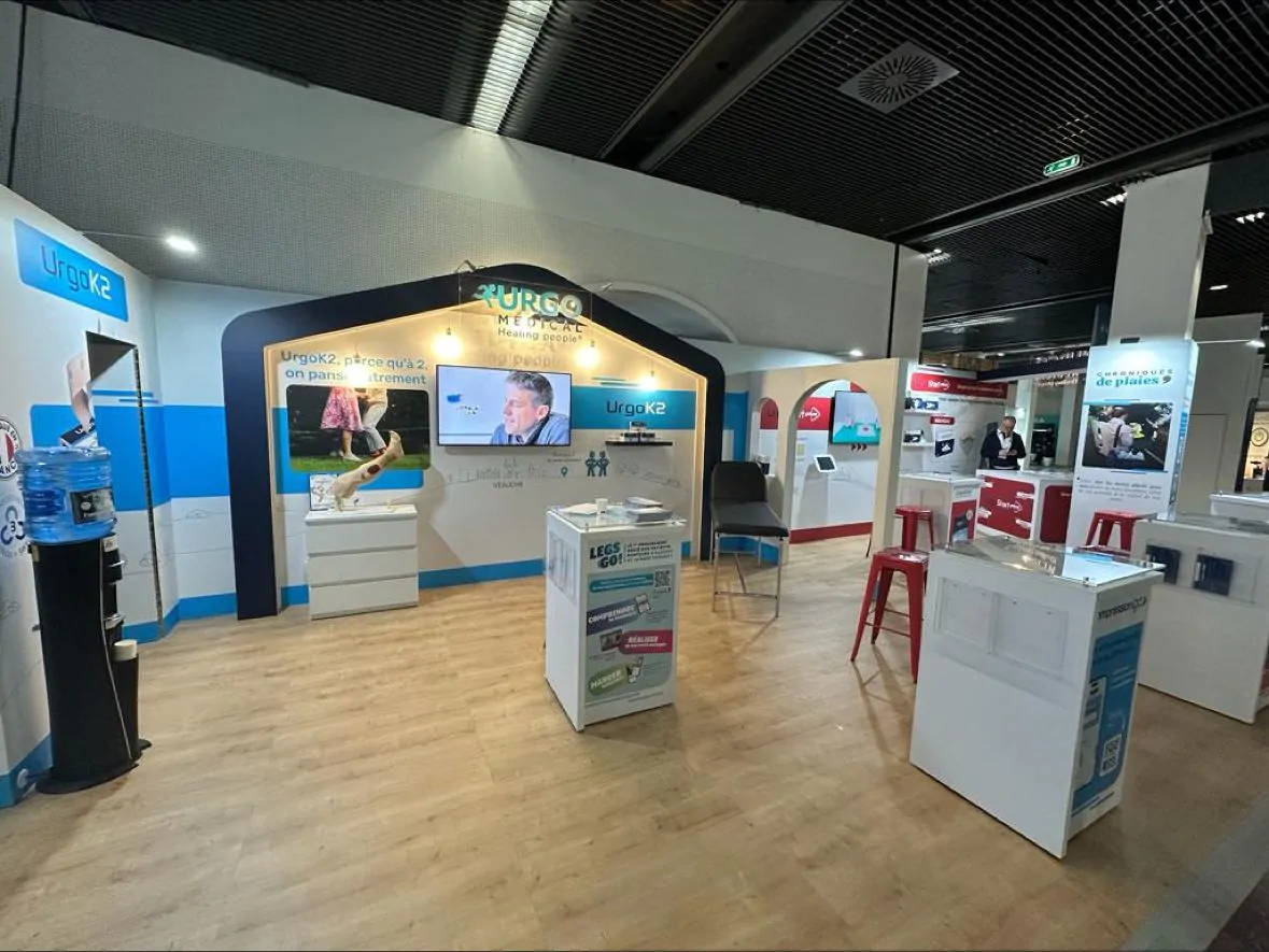 Photo stand Urgo Medical lors d'un congrès