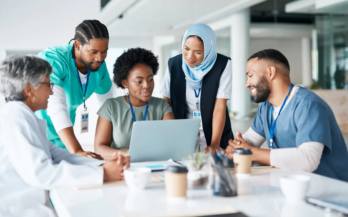 réunion entre professionnels de santé